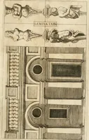 An illustration from Architectura civil recta y obliqua : considerada y dibuxada en el Templo de Ierusalen ... promovida a suma perfeccion en el templo y palacio de S. Lorenço cerca del Escurial ... (1678)