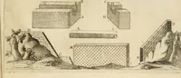 An illustration from Architectura civil recta y obliqua : considerada y dibuxada en el Templo de Ierusalen ... promovida a suma perfeccion en el templo y palacio de S. Lorenço cerca del Escurial ... (1678)