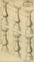 An illustration from Architectura civil recta y obliqua : considerada y dibuxada en el Templo de Ierusalen ... promovida a suma perfeccion en el templo y palacio de S. Lorenço cerca del Escurial ... (1678)