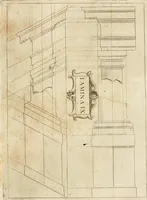 An illustration from Architectura civil recta y obliqua : considerada y dibuxada en el Templo de Ierusalen ... promovida a suma perfeccion en el templo y palacio de S. Lorenço cerca del Escurial ... (1678)
