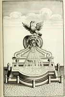 Picture 146 of 233 from Architectura curiosa nova, exponens 1. Fundamenta hydragogica, indolemq[ue] aquæ, aëris interventu in altum levandæ. 2. Varios aquarum ac salientium fontium lusus per varia spectatu jucunda epistomiorum seu siphonum genera. 3. Magnum amnissimorum fontium, machinarumq[ue] aquæductoriarum sumtu magno exstructarum, ac per Italiam, Britanniam, Germaniam &c. visendarum, numerum. 4. Specus artificiales sumtuosissimas, cum plerisq[ue] principum europæorum palatiis, hortis, aulis; nec non præcipuis monasteriis atq[ue] arcibus. 5. Cum auctario figurarum elegantissimarum, ad hortorum topiaria vario ductù dividenda, nec non conclavium laquearibus ac pavimentis segmentandis, itemq[ue] labyrinthis construendis, adhibendarum. Omnia 200 æri incisis... descripta (1664), leaf 326