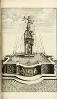 Picture 172 of 233 from Architectura curiosa nova, exponens 1. Fundamenta hydragogica, indolemq[ue] aquæ, aëris interventu in altum levandæ. 2. Varios aquarum ac salientium fontium lusus per varia spectatu jucunda epistomiorum seu siphonum genera. 3. Magnum amnissimorum fontium, machinarumq[ue] aquæductoriarum sumtu magno exstructarum, ac per Italiam, Britanniam, Germaniam &c. visendarum, numerum. 4. Specus artificiales sumtuosissimas, cum plerisq[ue] principum europæorum palatiis, hortis, aulis; nec non præcipuis monasteriis atq[ue] arcibus. 5. Cum auctario figurarum elegantissimarum, ad hortorum topiaria vario ductù dividenda, nec non conclavium laquearibus ac pavimentis segmentandis, itemq[ue] labyrinthis construendis, adhibendarum. Omnia 200 æri incisis... descripta (1664), leaf 378