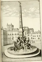Picture 179 of 233 from Architectura curiosa nova, exponens 1. Fundamenta hydragogica, indolemq[ue] aquæ, aëris interventu in altum levandæ. 2. Varios aquarum ac salientium fontium lusus per varia spectatu jucunda epistomiorum seu siphonum genera. 3. Magnum amnissimorum fontium, machinarumq[ue] aquæductoriarum sumtu magno exstructarum, ac per Italiam, Britanniam, Germaniam &c. visendarum, numerum. 4. Specus artificiales sumtuosissimas, cum plerisq[ue] principum europæorum palatiis, hortis, aulis; nec non præcipuis monasteriis atq[ue] arcibus. 5. Cum auctario figurarum elegantissimarum, ad hortorum topiaria vario ductù dividenda, nec non conclavium laquearibus ac pavimentis segmentandis, itemq[ue] labyrinthis construendis, adhibendarum. Omnia 200 æri incisis... descripta (1664), leaf 392