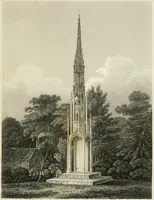 An illustration from The architectural antiquities of Great Britain : represented and illustrated in a series of views, elevations, plans, sections, and details, of various ancient English edifices : with historical and descriptive accounts of each (1807)