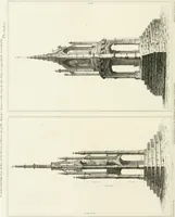 An illustration from The architectural antiquities of Great Britain : represented and illustrated in a series of views, elevations, plans, sections, and details, of various ancient English edifices : with historical and descriptive accounts of each (1807)