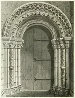 An illustration from The architectural antiquities of Great Britain : represented and illustrated in a series of views, elevations, plans, sections, and details, of various ancient English edifices : with historical and descriptive accounts of each (1807)