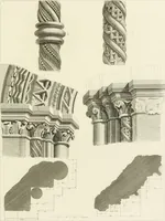 An illustration from The architectural antiquities of Great Britain : represented and illustrated in a series of views, elevations, plans, sections, and details, of various ancient English edifices : with historical and descriptive accounts of each (1807)