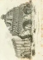 An illustration from The architectural antiquities of Great Britain : represented and illustrated in a series of views, elevations, plans, sections, and details, of various ancient English edifices : with historical and descriptive accounts of each (1807)