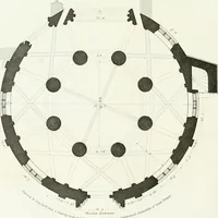 An illustration from The architectural antiquities of Great Britain : represented and illustrated in a series of views, elevations, plans, sections, and details, of various ancient English edifices : with historical and descriptive accounts of each (1807)