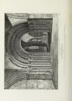 An illustration from The architectural antiquities of Great Britain, represented and illustrated in a series of views, elevations, plans, sections, and details, of various ancient English edifices : with historical and descriptive accounts of each (1807)