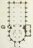 An illustration from The architectural antiquities of Great Britain, represented and illustrated in a series of views, elevations, plans, sections, and details, of various ancient English edifices : with historical and descriptive accounts of each (1807)