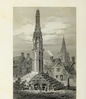 An illustration from The architectural antiquities of Great Britain, represented and illustrated in a series of views, elevations, plans, sections, and details, of various ancient English edifices : with historical and descriptive accounts of each (1807)
