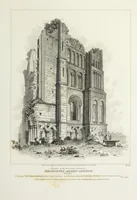An illustration from The architectural antiquities of Great Britain, represented and illustrated in a series of views, elevations, plans, sections, and details, of various ancient English edifices : with historical and descriptive accounts of each (1807)