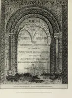 An illustration from The architectural antiquities of Great Britain, represented and illustrated in a series of views, elevations, plans, sections, and details, of various ancient English edifices : with historical and descriptive accounts of each (1807)