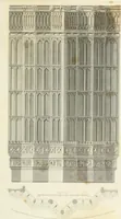 An illustration from The architectural antiquities of Great Britain : represented and illustrated in a series of views, elevations, plans, sections, and details, of various ancient English edifices : with historical and descriptive accounts of each (1807)