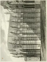 An illustration from The architectural antiquities of Great Britain : represented and illustrated in a series of views, elevations, plans, sections, and details, of various ancient English edifices : with historical and descriptive accounts of each (1807)