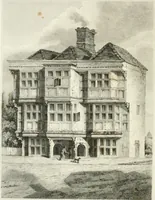 An illustration from The architectural antiquities of Great Britain : represented and illustrated in a series of views, elevations, plans, sections, and details, of various ancient English edifices : with historical and descriptive accounts of each (1807)
