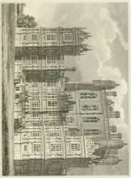 An illustration from The architectural antiquities of Great Britain : represented and illustrated in a series of views, elevations, plans, sections, and details, of various ancient English edifices : with historical and descriptive accounts of each (1807)