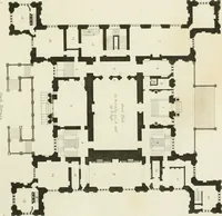 An illustration from The architectural antiquities of Great Britain : represented and illustrated in a series of views, elevations, plans, sections, and details, of various ancient English edifices : with historical and descriptive accounts of each (1807)