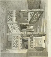 An illustration from The architectural antiquities of Great Britain : represented and illustrated in a series of views, elevations, plans, sections, and details, of various ancient English edifices : with historical and descriptive accounts of each (1807)