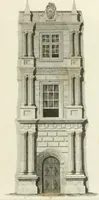 An illustration from The architectural antiquities of Great Britain : represented and illustrated in a series of views, elevations, plans, sections, and details, of various ancient English edifices : with historical and descriptive accounts of each (1807)