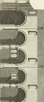 An illustration from The architectural antiquities of Great Britain : represented and illustrated in a series of views, elevations, plans, sections, and details, of various ancient English edifices : with historical and descriptive accounts of each (1807)