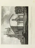 An illustration from The architectural antiquities of Great Britain, represented and illustrated in a series of views, elevations, plans, sections, and details, of various ancient English edifices : with historical and descriptive accounts of each (1807)