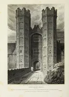 Picture 27 of 63 from The architectural antiquities of Great Britain, represented and illustrated in a series of views, elevations, plans, sections, and details, of various ancient English edifices : with historical and descriptive accounts of each (1807), leaf 165