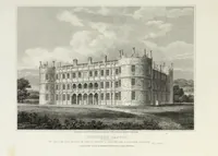 An illustration from The architectural antiquities of Great Britain, represented and illustrated in a series of views, elevations, plans, sections, and details, of various ancient English edifices : with historical and descriptive accounts of each (1807)