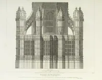 Picture 17 of 63 from The architectural antiquities of Great Britain, represented and illustrated in a series of views, elevations, plans, sections, and details, of various ancient English edifices : with historical and descriptive accounts of each (1807), leaf 72