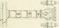An illustration from The architectural antiquities of Great Britain : represented and illustrated in a series of views, elevations, plans, sections, and details, of various ancient English edifices : with historical and descriptive accounts of each (1807)
