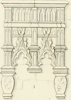 An illustration from The architectural antiquities of Great Britain : represented and illustrated in a series of views, elevations, plans, sections, and details, of various ancient English edifices : with historical and descriptive accounts of each (1807)