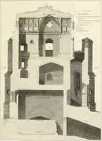 An illustration from The architectural antiquities of Great Britain : represented and illustrated in a series of views, elevations, plans, sections, and details, of various ancient English edifices : with historical and descriptive accounts of each (1807)