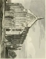 An illustration from The architectural antiquities of Great Britain : represented and illustrated in a series of views, elevations, plans, sections, and details, of various ancient English edifices : with historical and descriptive accounts of each (1807)