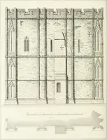 An illustration from The architectural antiquities of Great Britain : represented and illustrated in a series of views, elevations, plans, sections, and details, of various ancient English edifices : with historical and descriptive accounts of each (1807)