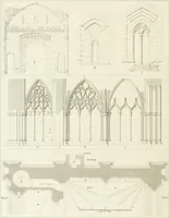 An illustration from The architectural antiquities of Great Britain : represented and illustrated in a series of views, elevations, plans, sections, and details, of various ancient English edifices : with historical and descriptive accounts of each (1807)