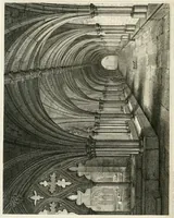 An illustration from The architectural antiquities of Great Britain : represented and illustrated in a series of views, elevations, plans, sections, and details, of various ancient English edifices : with historical and descriptive accounts of each (1807)