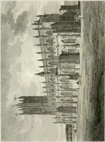 An illustration from The architectural antiquities of Great Britain : represented and illustrated in a series of views, elevations, plans, sections, and details, of various ancient English edifices : with historical and descriptive accounts of each (1807)