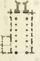 An illustration from The architectural antiquities of Great Britain : represented and illustrated in a series of views, elevations, plans, sections, and details, of various ancient English edifices : with historical and descriptive accounts of each (1807)