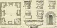 An illustration from The architectural antiquities of Great Britain : represented and illustrated in a series of views, elevations, plans, sections, and details, of various ancient English edifices : with historical and descriptive accounts of each (1807)