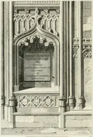 An illustration from The architectural antiquities of Great Britain : represented and illustrated in a series of views, elevations, plans, sections, and details, of various ancient English edifices : with historical and descriptive accounts of each (1807)