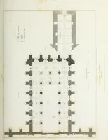 An illustration from The architectural antiquities of Great Britain, represented and illustrated in a series of views, elevations, plans, sections, and details, of various ancient English edifices : with historical and descriptive accounts of each (1807)
