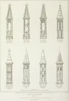 An illustration from The architectural antiquities of Great Britain, represented and illustrated in a series of views, elevations, plans, sections, and details, of various ancient English edifices : with historical and descriptive accounts of each (1807)