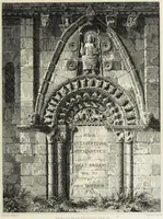 Picture 1 of 62 from The architectural antiquities of Great Britain, represented and illustrated in a series of views, elevations, plans, sections, and details, of various ancient English edifices : with historical and descriptive accounts of each (1807), leaf 6