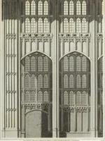 An illustration from The architectural antiquities of Great Britain, represented and illustrated in a series of views, elevations, plans, sections, and details, of various ancient English edifices : with historical and descriptive accounts of each (1807)