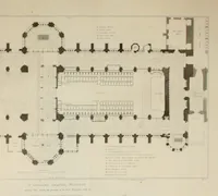 An illustration from The architectural antiquities of Great Britain, represented and illustrated in a series of views, elevations, plans, sections, and details, of various ancient English edifices : with historical and descriptive accounts of each (1807)