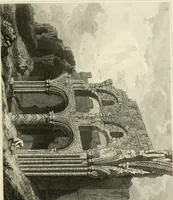 An illustration from The architectural antiquities of Great Britain : represented and illustrated in a series of views, elevations, plans, sections, and details, of various ancient English edifices : with historical and descriptive accounts of each (1807)