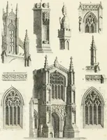 An illustration from The architectural antiquities of Great Britain : represented and illustrated in a series of views, elevations, plans, sections, and details, of various ancient English edifices : with historical and descriptive accounts of each (1807)