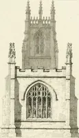 An illustration from The architectural antiquities of Great Britain : represented and illustrated in a series of views, elevations, plans, sections, and details, of various ancient English edifices : with historical and descriptive accounts of each (1807)