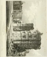 An illustration from The architectural antiquities of Great Britain : represented and illustrated in a series of views, elevations, plans, sections, and details, of various ancient English edifices : with historical and descriptive accounts of each (1807)